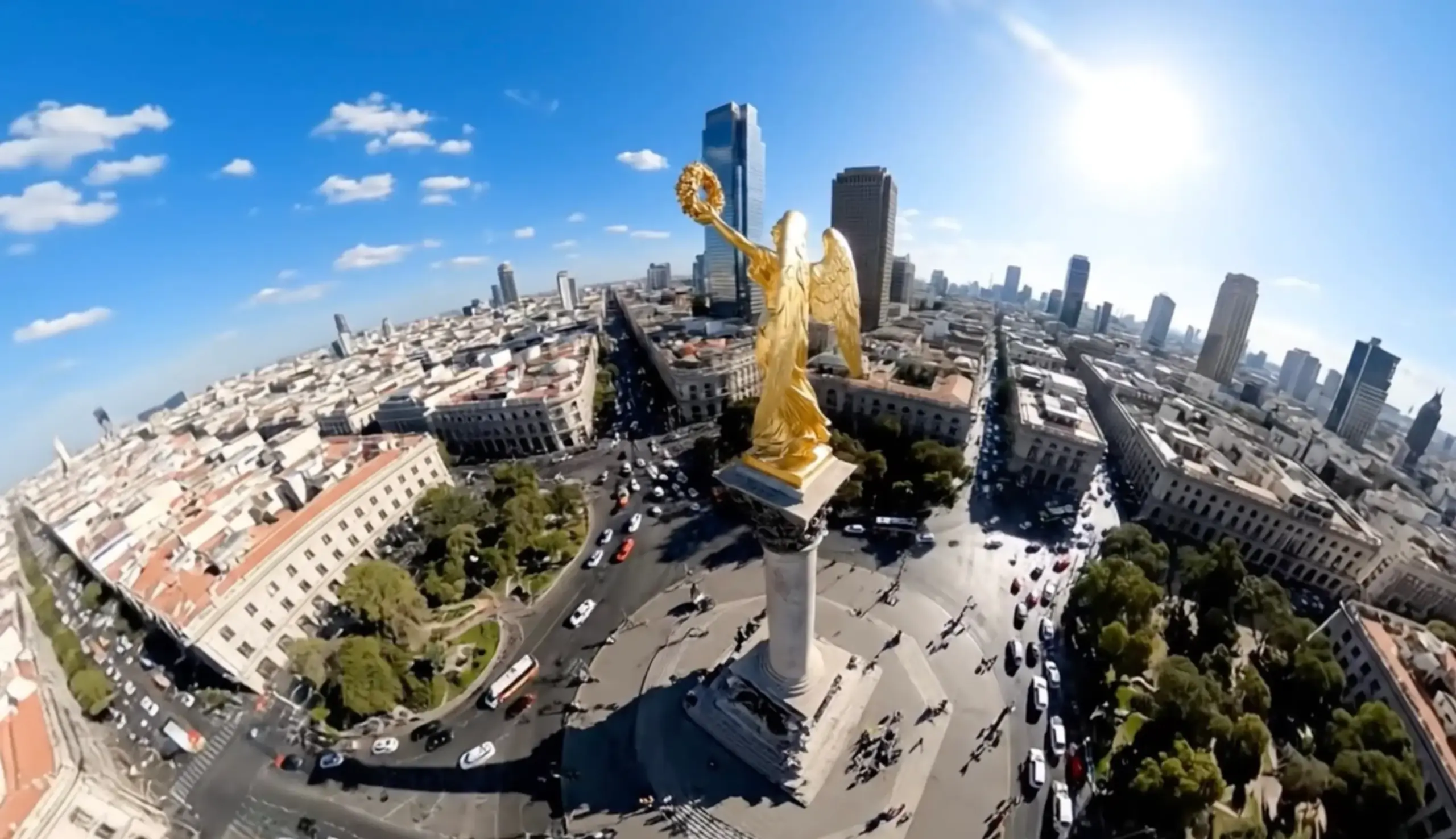 Background Mexiko-Stadt